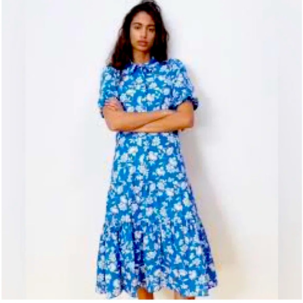 Zara floral dress The Sarai Dress